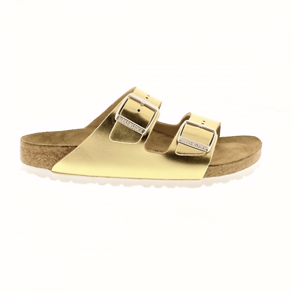 NEW LIQUID GOLD BIRKENSTOCK (8-8.5, EU 39) NARROW